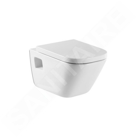 Roca The Gap - WC suspendu avec chasse profonde, 340 x 540 x 400 mm, blanc A346477000