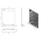 Aqualine Strong - Miroir 500x700 mm 22429 Aqualine Strong - Miroir 500x700 mm 22429