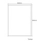 Aqualine Accessoires - Miroir 600x800 mm, avec facette, sans charnière 22496 Aqualine Accessoires - Miroir 600x800 mm, avec facette, sans charnière 22496