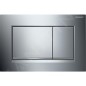 Geberit Duofix - Set d'installation pré-murale, cuvette Alpha avec abattant, plaque de déclenchement Sigma30, chrome