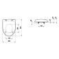 Laufen Florakids - Siège WC, SoftClose, blanc/rouge H8910310620001