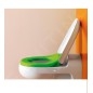 Laufen Florakids - Siège WC, SoftClose, blanc/vert H8910310720001