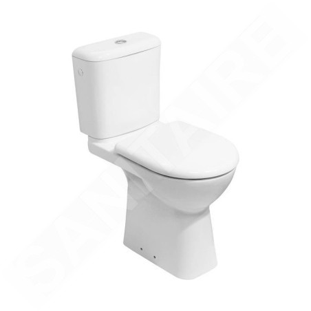 Jika Deep - Cuvette WC combinée, sans obstacle, évacuation arrière, blanc H8236180000001