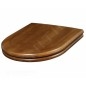 Villeroy & Boch Hommage - abattant de WC avec couvercle, bois - abattant, charnières en acier allié 9926K100