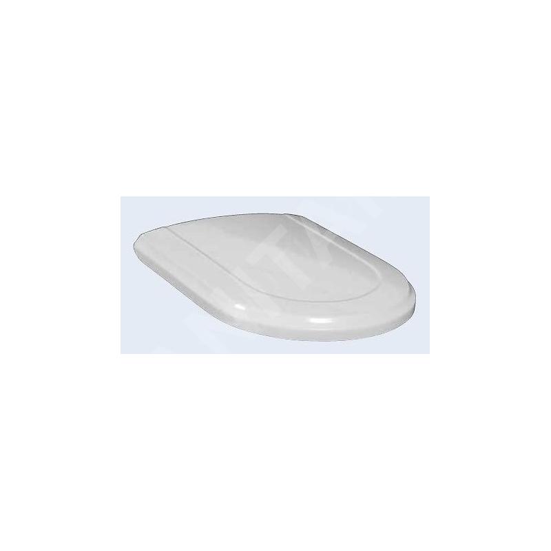 Villeroy & Boch Hommage - Abattant de WC avec couvercle, avec Ceramicplus, blanc - abattant, charnières en laiton allié 8809S6R1 Villeroy & Boch Hommage - Abattant de WC avec couvercle, avec Ceramicplus, blanc - abattant, charnières en laiton allié 8809S6R1