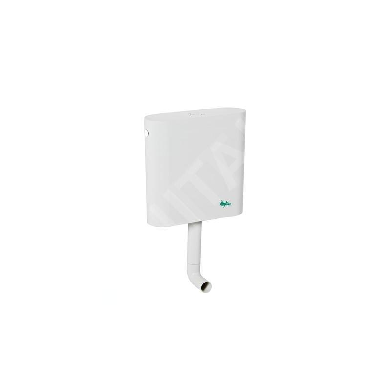 Jika Baby - Réservoir de chasse d’eau, remplissage latéral, Dual Flush, blanc H8937110000001 Jika Baby - Réservoir de chasse d’eau, remplissage latéral, Dual Flush, blanc H8937110000001