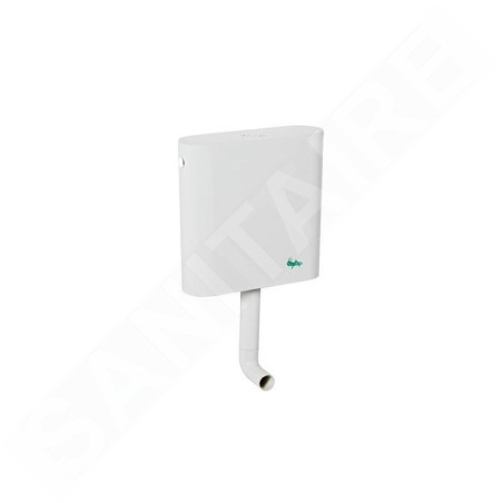 Jika Baby - Réservoir de chasse d’eau, remplissage latéral, Dual Flush, blanc H8937110000001