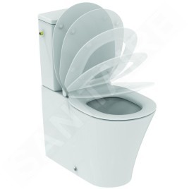 Ideal Standard Connect Air - WC à poser 400 x 360 x 660 mm avec Aquablade, blanc avec Ideal Plus E0137MA