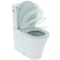 Ideal Standard Connect Air - WC à poser 400 x 360 x 660 mm avec Aquablade, blanc avec Ideal Plus E0137MA Ideal Standard Connect Air - WC à poser 400 x 360 x 660 mm avec Aquablade, blanc avec Ideal Plus E0137MA