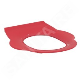 Ideal Standard Contour 21 - Abattant WC enfant sans couvercle, rouge S4542GQ