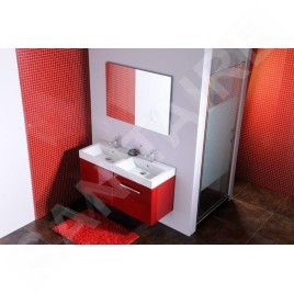 Sapho Cosmetico - Miroir 1000x700 mm, éclairage LED, miroir cosmétique MIR4