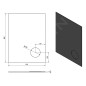 Sapho Cosmetico - Miroir 600x800 mm, éclairage LED, miroir cosmétique MIR2 Sapho Cosmetico - Miroir 600x800 mm, éclairage LED, miroir cosmétique MIR2