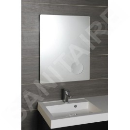 Sapho Cosmetico - Miroir 600x800 mm, éclairage LED, miroir cosmétique MIR2