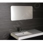 Sapho Ishape - Miroir 100x50 cm, rectangle, angles arrondis, sans fixation AG510 Sapho Ishape - Miroir 100x50 cm, rectangle, angles arrondis, sans fixation AG510