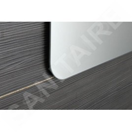 Sapho Ishape - Miroir 100x50 cm, rectangle, angles arrondis, sans fixation AG510