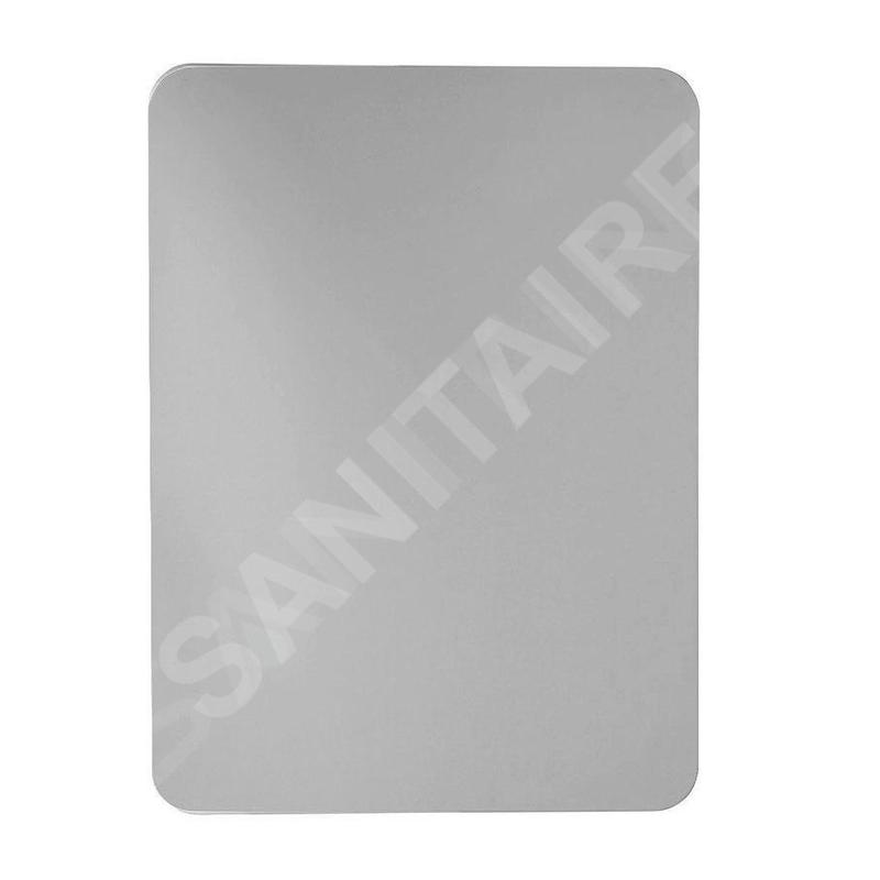 Sapho Ishape - Miroir 50x70 cm, rectangle, angles arrondis, sans fixation AG457 Sapho Ishape - Miroir 50x70 cm, rectangle, angles arrondis, sans fixation AG457