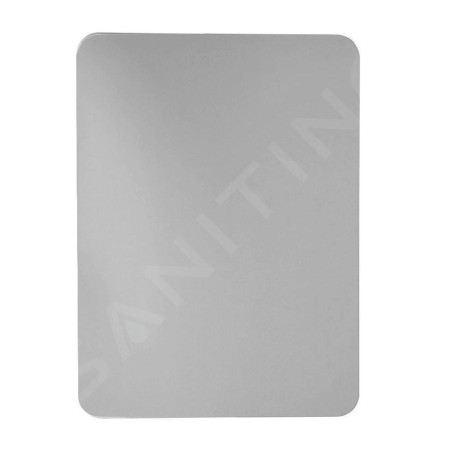 Sapho Ishape - Miroir 50x70 cm, rectangle, angles arrondis, sans fixation AG457