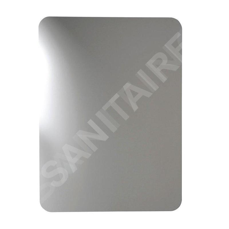 Sapho Ishape - Miroir 500x900 mm, rectangle, angles arrondis, sans fixation AG495 Sapho Ishape - Miroir 500x900 mm, rectangle, angles arrondis, sans fixation AG495