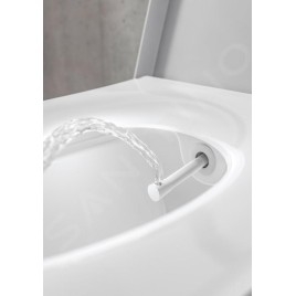 Ideal Standard ProSys - Ensemble pour WC suspendu, WC japonais et abattant TECEone, Plaque de déclenchement Oleas M1, Rimless,
