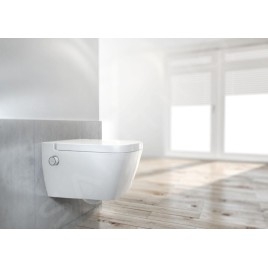 Ideal Standard ProSys - Ensemble pour WC suspendu, WC japonais et abattant TECEone, Plaque de déclenchement Oleas M1, Rimless,
