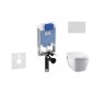 Ideal Standard ProSys - Ensemble pour WC suspendu, WC japonais et abattant TECEone, Plaque de déclenchement Oleas M1, Rimless, Ideal Standard ProSys - Ensemble pour WC suspendu, WC japonais et abattant TECEone, Plaque de déclenchement Oleas M1, Rimless,