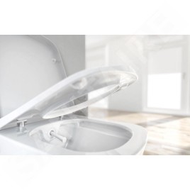 Ideal Standard ProSys - Ensemble pour WC suspendu, WC japonais et abattant TECEone, Plaque de déclenchement Oleas M1, Rimless,