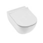 Ideal Standard ProSys - Ensemble pour WC suspendu, cuvette et abattant Mio, Plaque de déclenchement Oleas M1, Rimless, Ideal Standard ProSys - Ensemble pour WC suspendu, cuvette et abattant Mio, Plaque de déclenchement Oleas M1, Rimless,