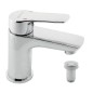 Novaservis Metalia 54 - Mitigeur de lavabo avec bonde Click-Clack, chrome 54003,0