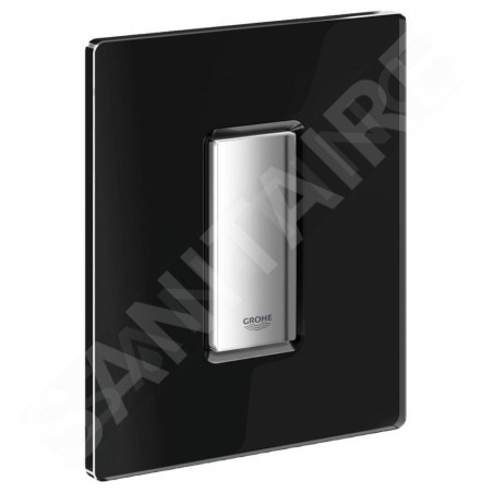 Grohe Skate Cosmo - Bouton de commande, chrome / verre velvet black, noir 38846KS0