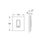 Grohe Skate Cosmo - Bouton de commande, blanc alpin 38784SH0