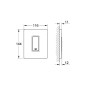 Grohe Skate Cosmo - Bouton de commande, acier inoxydable brossé 38784SD0