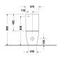Duravit Viu - Réservoir de chasse 485x375x130 mm, alimentation par le côté, DualFlush, avec WonderGliss, blanc alpin 09420000851 Duravit Viu - Réservoir de chasse 485x375x130 mm, alimentation par le côté, DualFlush, avec WonderGliss, blanc alpin 09420000851