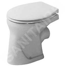 Duravit Duraplus - Cuvette de WC à poser Bambi, 300 mm x 390 mm, blanc - cuvette de WC 0106090000