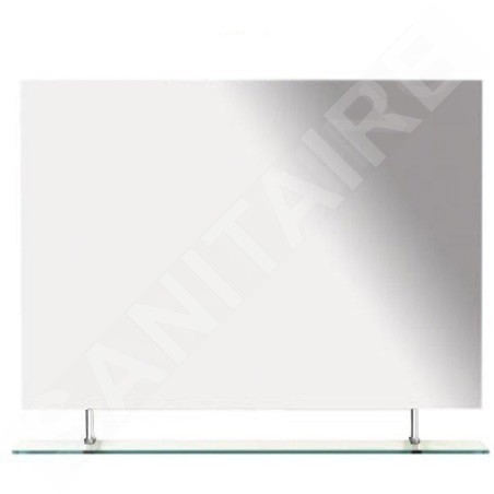 Sapho Wega - Miroir 900x800 mm, avec étagère 60092-9