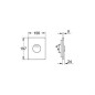 Grohe Skate - Bouton de commande, chrome mat 42303P00