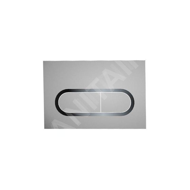 Ravak Chrome - Plaque de déclenchement, chrome/satin X01454