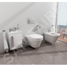 Ravak Chrome - Plaque de déclenchement, chrome/satin X01454