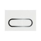 Ravak Chrome - Plaque de déclenchement, chrome/blanc X01455 Ravak Chrome - Plaque de déclenchement, chrome/blanc X01455