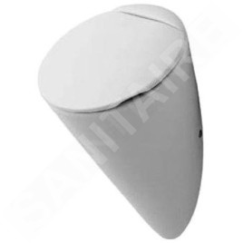 Duravit Starck 1 - Urinoir sans abattant, 320 mm x 285 mm, avec WonderGliss, blanc 08353200001