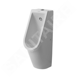 Duravit Starck 3 - Urinoir, évacuation verticale, Rimless, avec HygieneGlaze, blanc alpin 0826252000