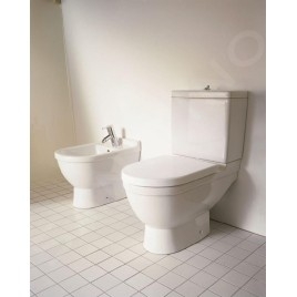 Duravit Starck 3 - WC à poser à installer avec réservoir, blanc 0126010000