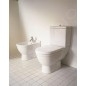 Duravit Starck 3 - WC à poser à installer avec réservoir, blanc 0126010000 Duravit Starck 3 - WC à poser à installer avec réservoir, blanc 0126010000