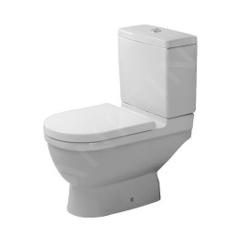 Duravit Starck 3 - WC à poser, évacuation horizontale, avec HygieneGlaze, blanc alpin 0126012000