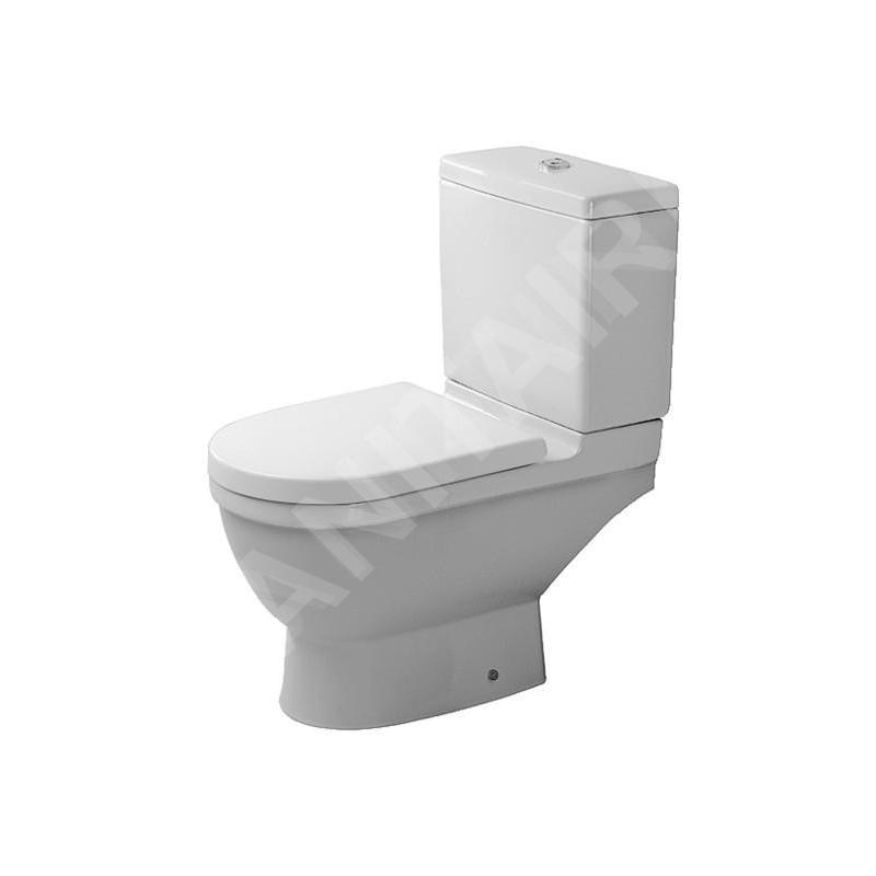 Duravit Starck 3 - WC à poser, évacuation horizontale, avec HygieneGlaze, blanc alpin 0126092000 Duravit Starck 3 - WC à poser, évacuation horizontale, avec HygieneGlaze, blanc alpin 0126092000