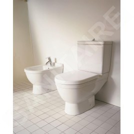 Duravit Starck 3 - WC à poser, évacuation horizontale, avec HygieneGlaze, blanc alpin 0126092000