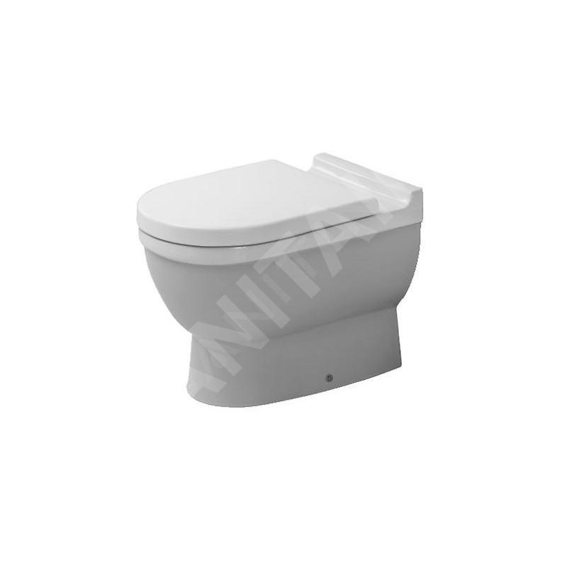 Duravit Starck 3 - WC à poser, avec WonderGliss, blanc 01240900001 Duravit Starck 3 - WC à poser, avec WonderGliss, blanc 01240900001