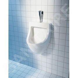 Duravit Starck 3 - Urinoir, alimentation d’eau arrière, avec WonderGliss, blanc 08213500001