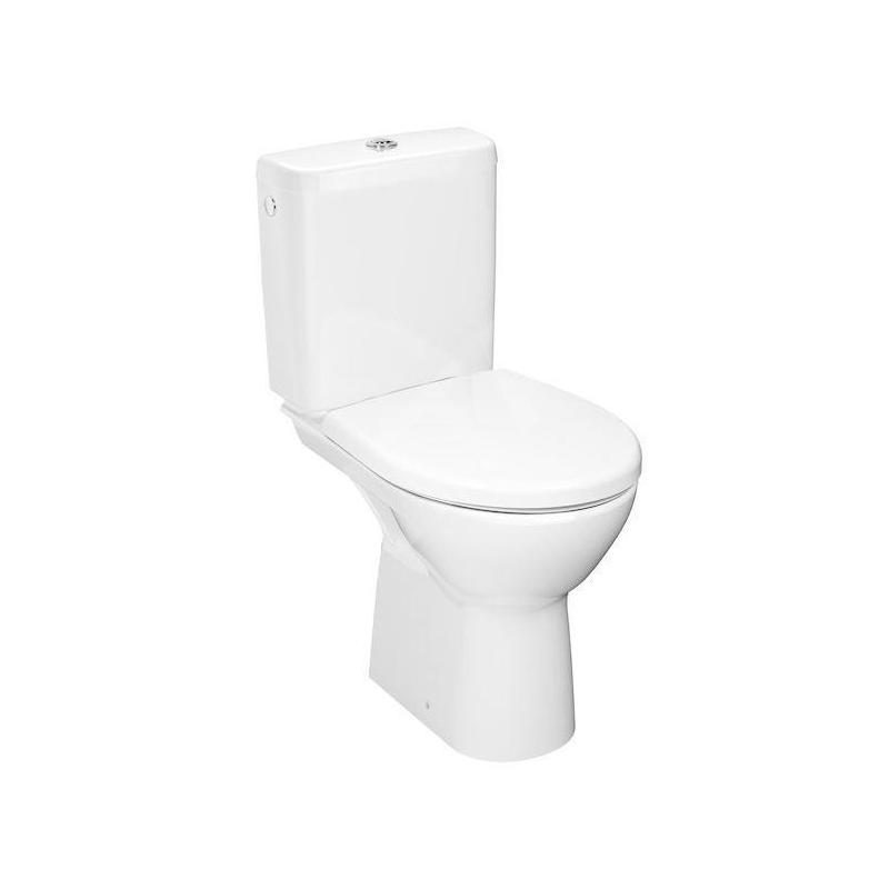 Jika Lyra plus - Set WC combiné avec réservoir de chasse, évacuation horizontale, Rimless, blanc H8273860002801