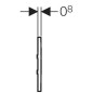 Geberit Systèmes de chasse d’eau - Commande électronique de chasse d'urinoir, type 30, alimentation secteur, noir 116.027.KM.1 Geberit Systèmes de chasse d’eau - Commande électronique de chasse d'urinoir, type 30, alimentation secteur, noir 116.027.KM.1