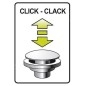 Novaservis Metalia 54 - Mitigeur de lavabo avec bonde Click-Clack, chrome 54003,0